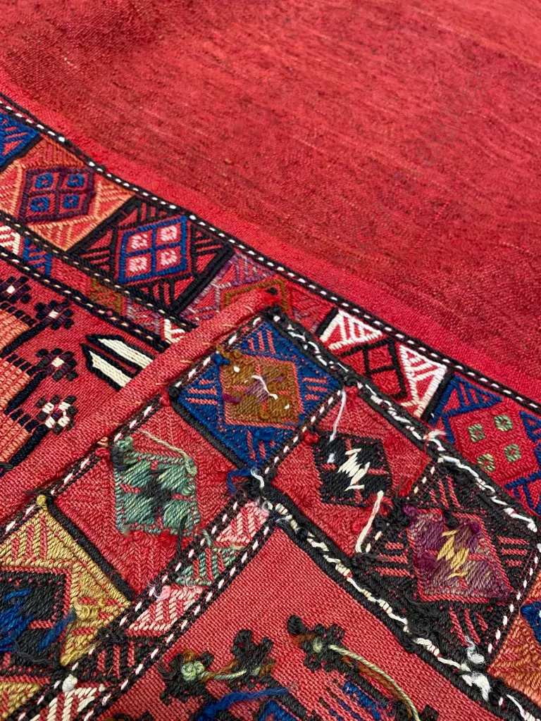 Kurdish flatweave wool horse cover, Image 1++